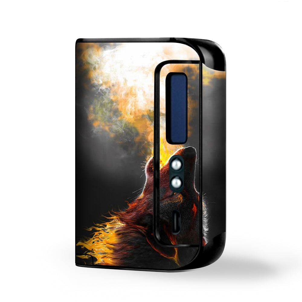  Wolf Howling At Moon Smok Osub King Skin