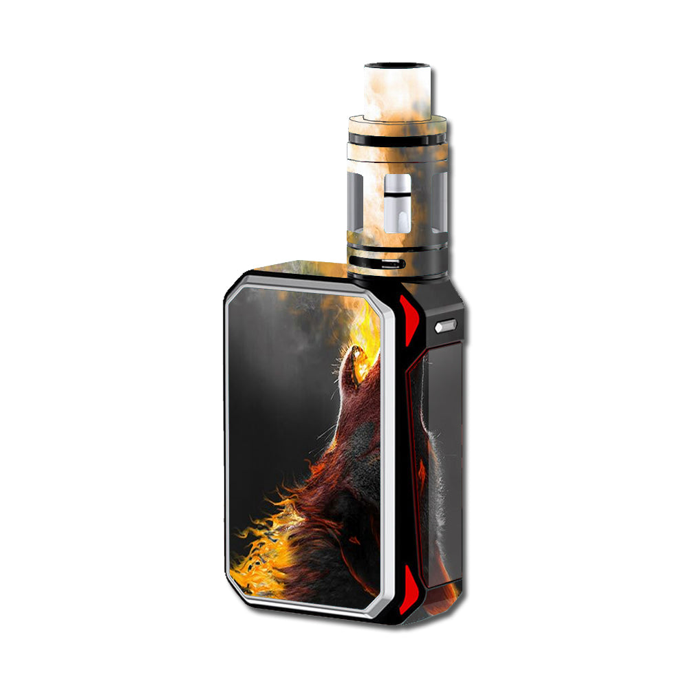  Wolf Howling At Moon Smok G-Priv 220W Skin