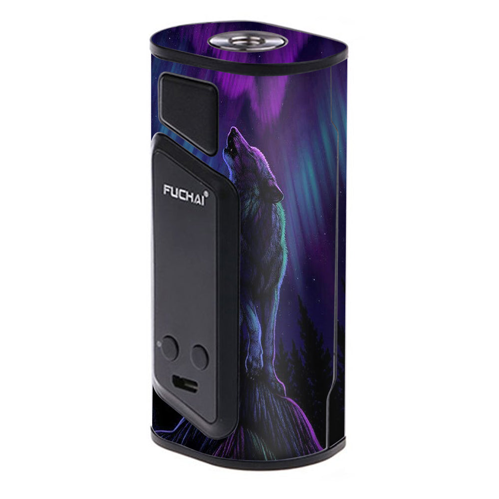  Wolf In Glowing Purple Background Sigelei Fuchai Duo-3 Skin