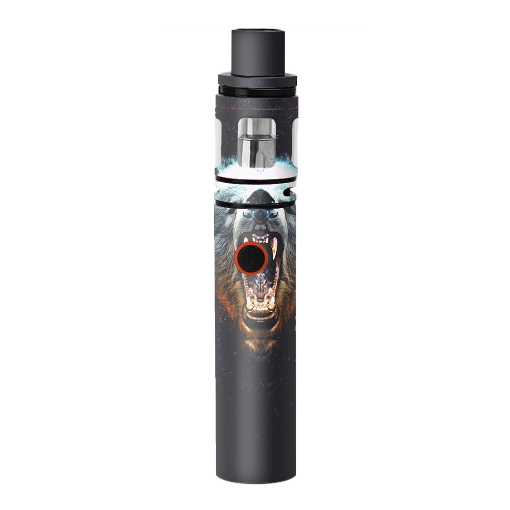  Growling Bear Head Smok Stick V8 Skin
