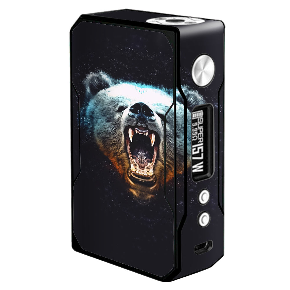  Growling Bear Head Voopoo Drag 157w Skin