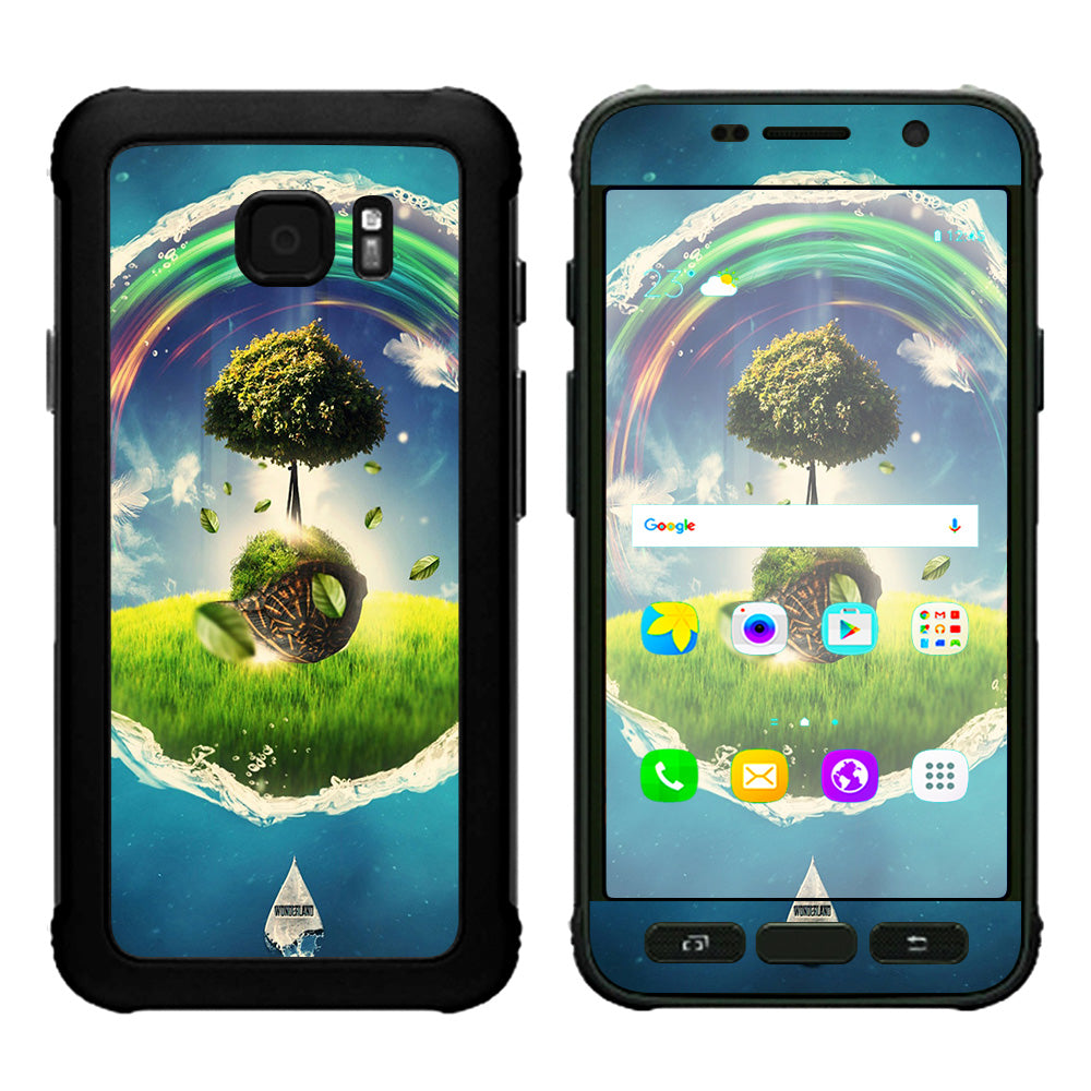  Wonderland Utopia Rainbow Samsung Galaxy S7 Active Skin