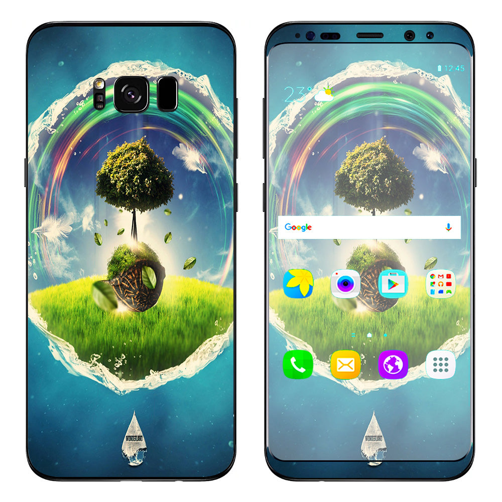  Wonderland Utopia Rainbow Samsung Galaxy S8 Skin