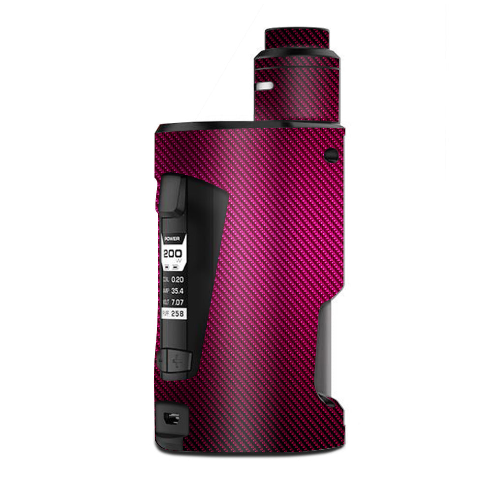  Purple,Black Carbon Fiber Graphite G Box Squonk Geek Vape Skin