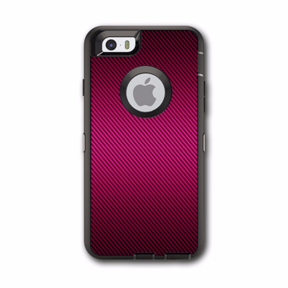  Purple,Black Carbon Fiber Graphite Otterbox Defender iPhone 6 Skin