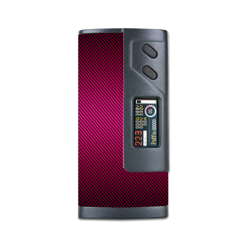  Purple,Black Carbon Fiber Graphite Sigelei 213W Plus Skin