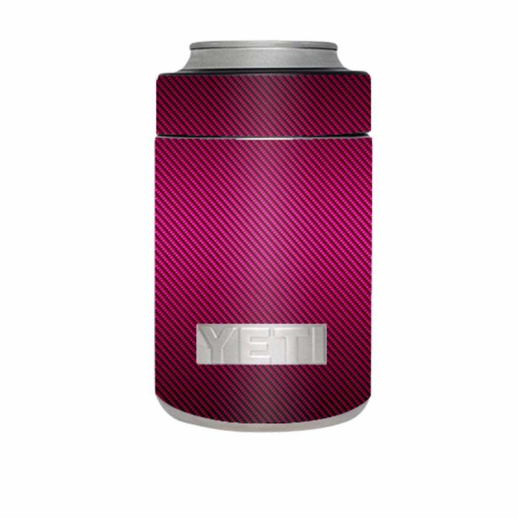  Purple,Black Carbon Fiber Graphite Yeti Rambler Colster Skin