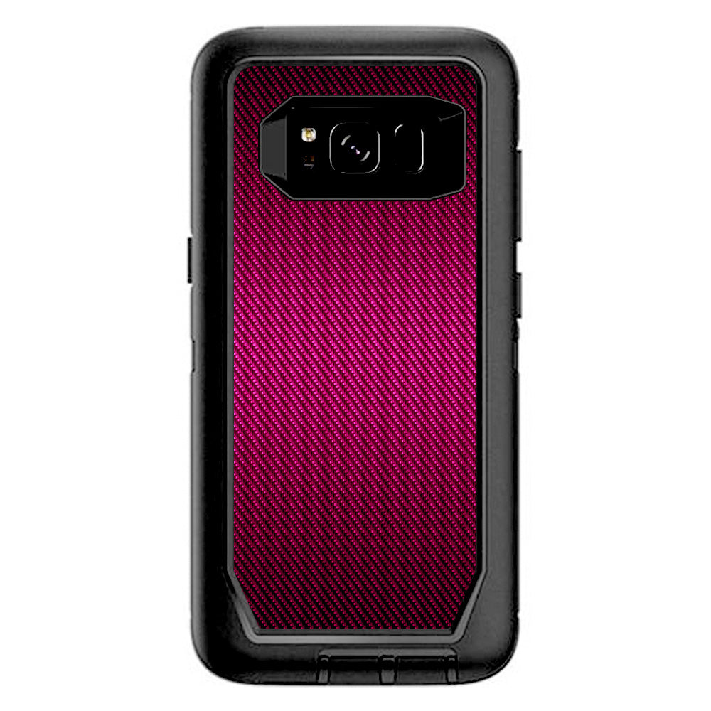  Purple,Black Carbon Fiber Graphite Otterbox Defender Samsung Galaxy S8 Skin
