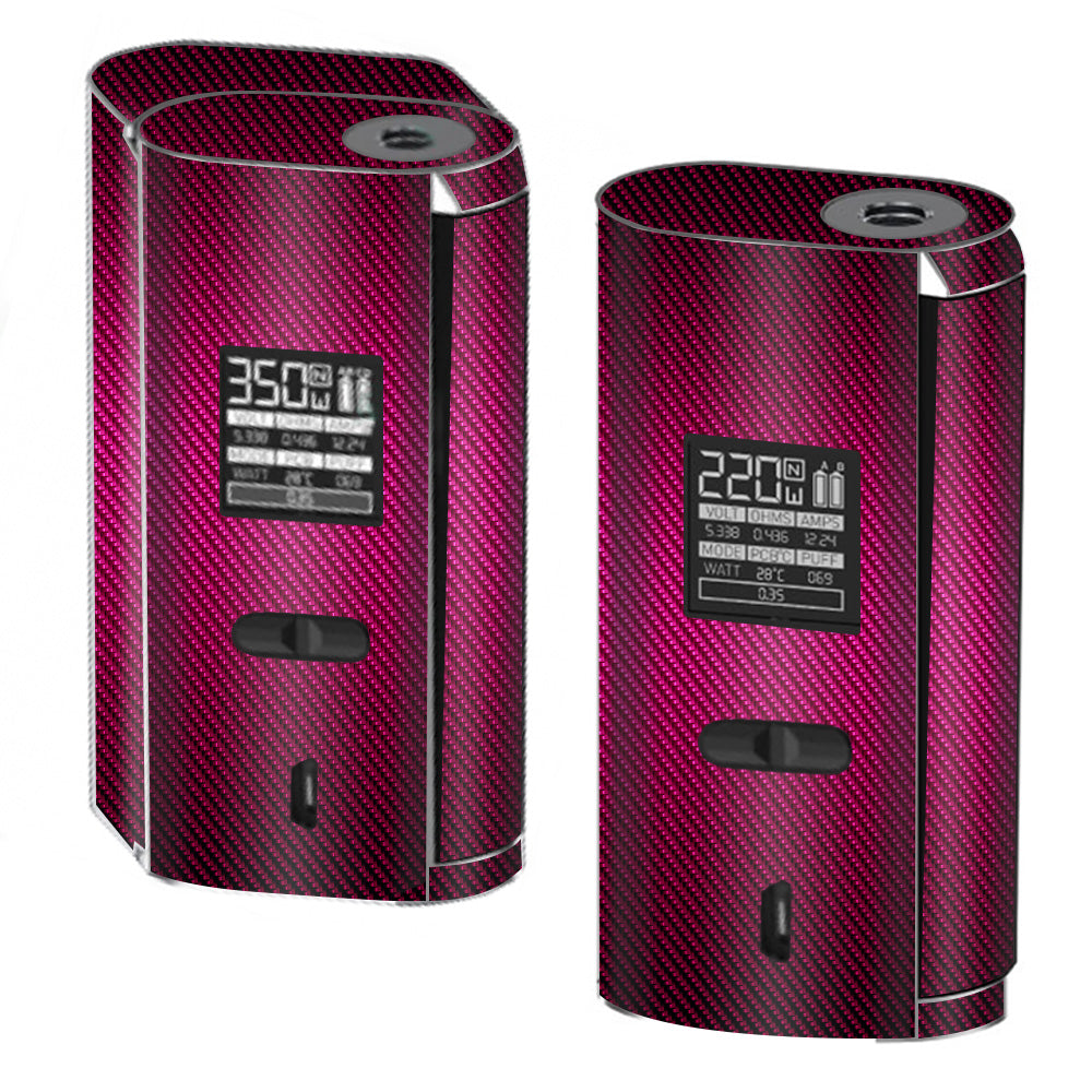  Purple,Black Carbon Fiber Graphite Smok GX2/4 350w Skin