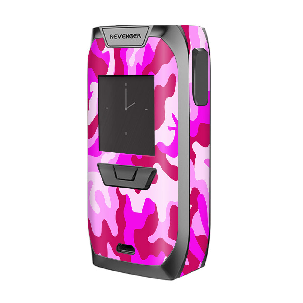 Pink Camo, Camouflage Vaporesso Revenger Skin