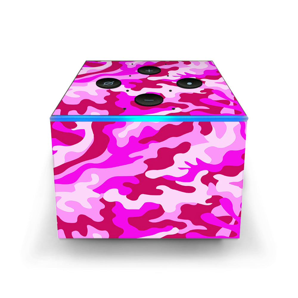  Pink Camo, Camouflage  Amazon Fire TV Cube Skin