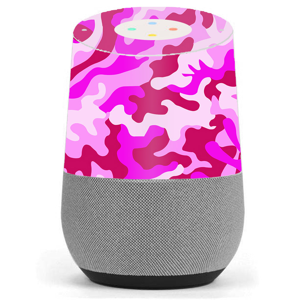  Pink Camo, Camouflage Google Home Skin