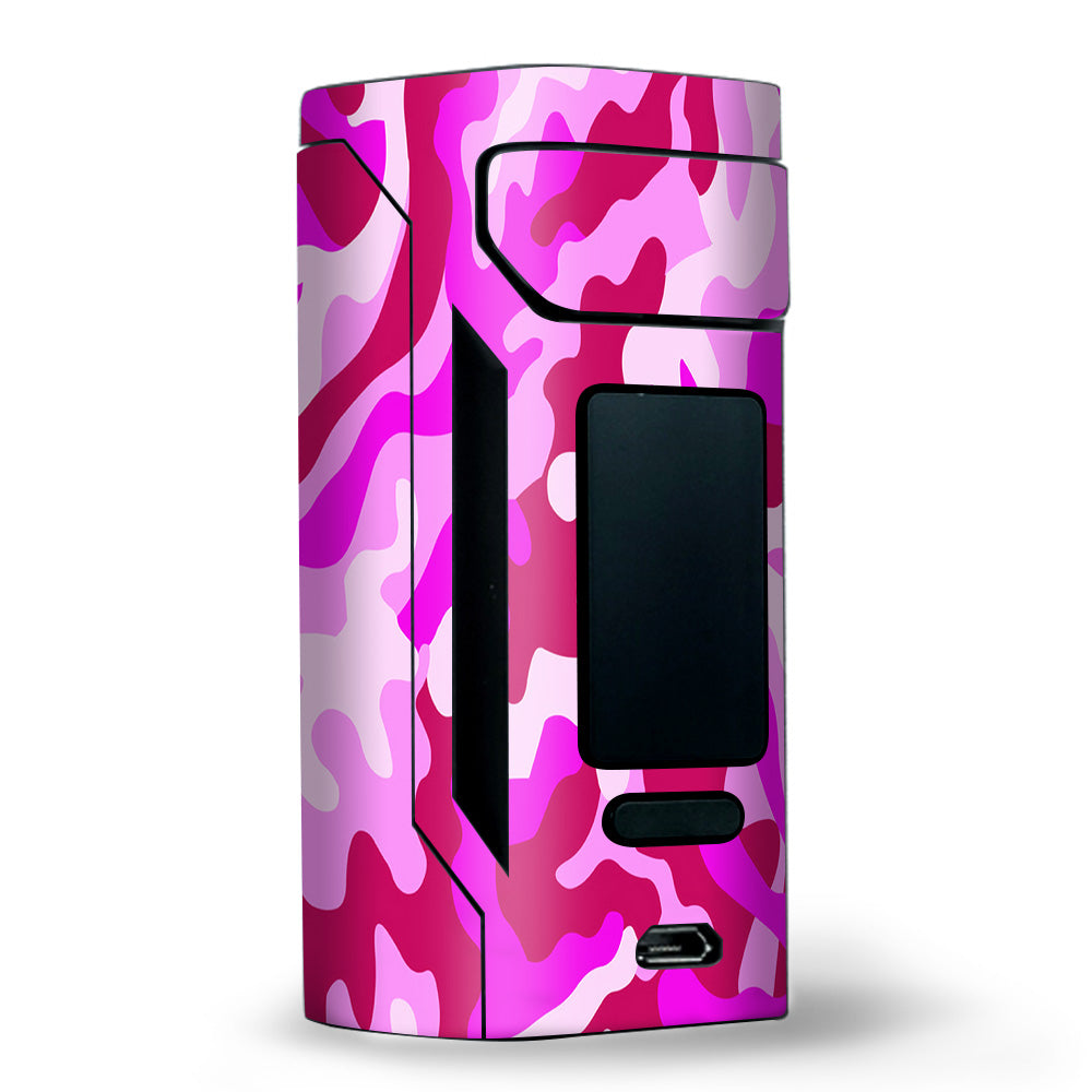  Pink Camo, Camouflage  Wismec RX2 20700 Skin