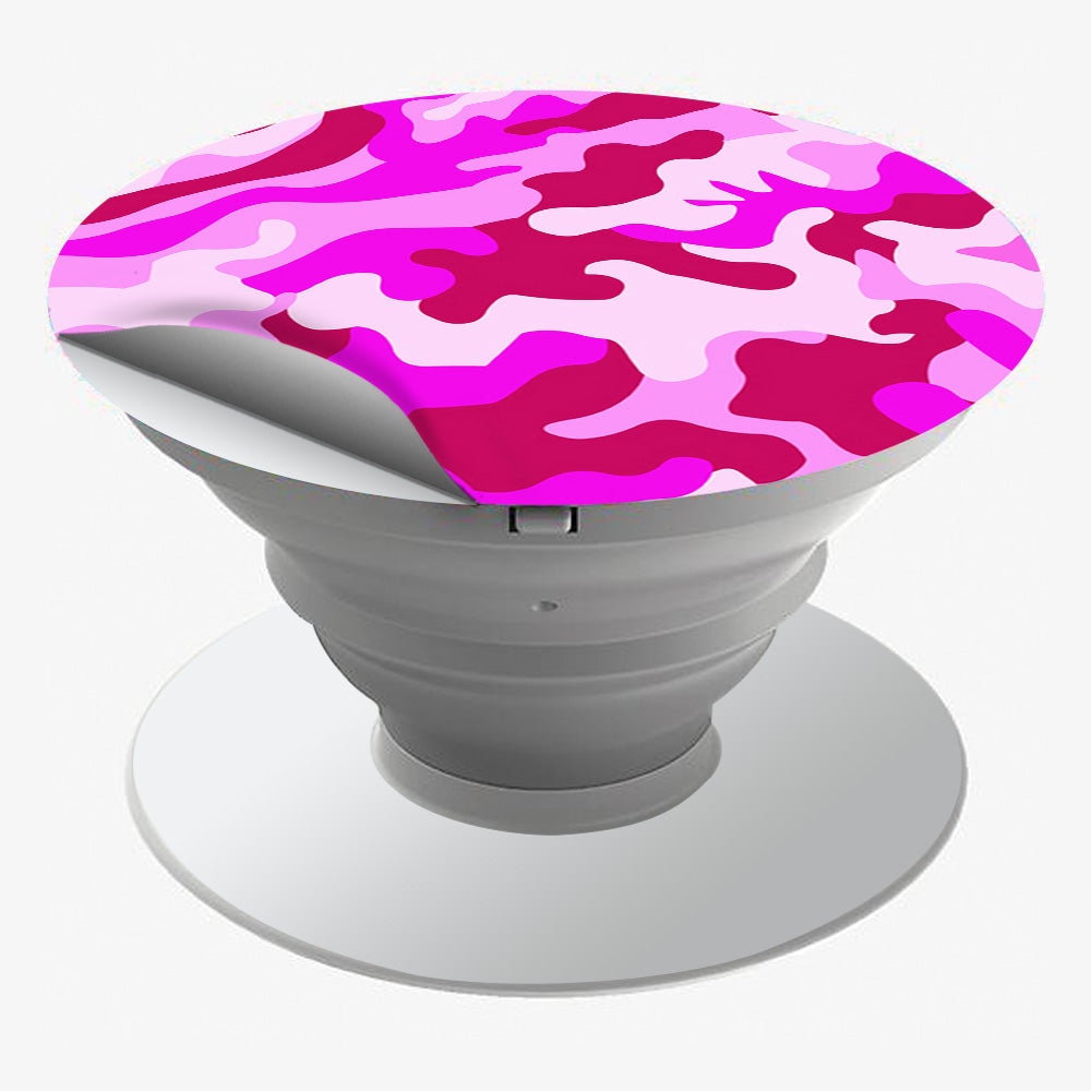  Pink Camo, Camouflage  Popsocket Pop Socket Skin