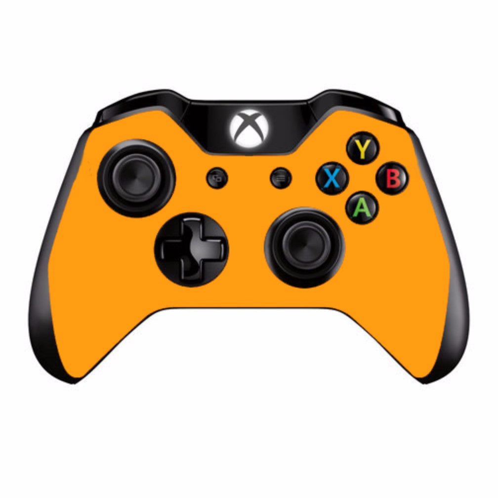  Solid Orange Microsoft Xbox One Controller Skin