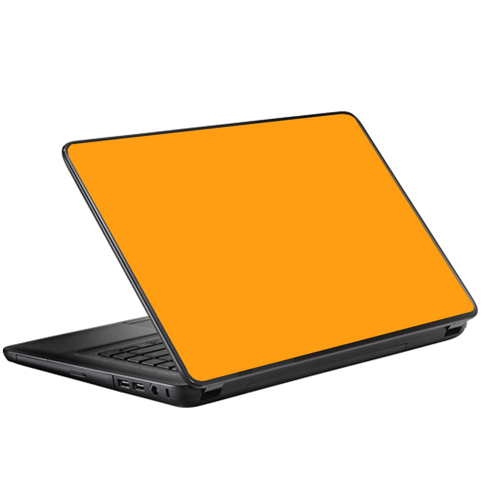 Solid Orange Universal 13 to 16 inch wide laptop Skin