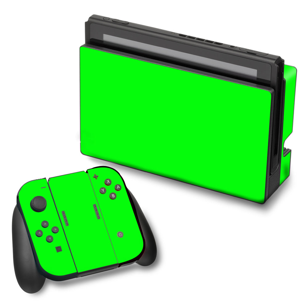  Bright Green  Nintendo Switch Skin