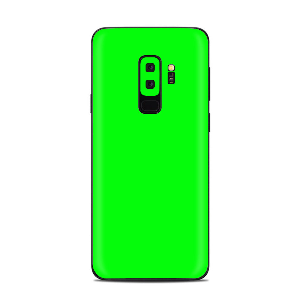  Bright Green  Samsung Galaxy S9 Plus Skin