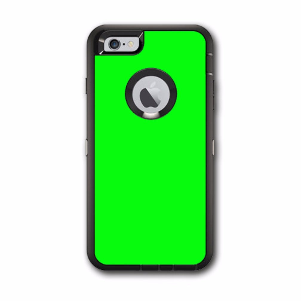  Bright Green Otterbox Defender iPhone 6 PLUS Skin