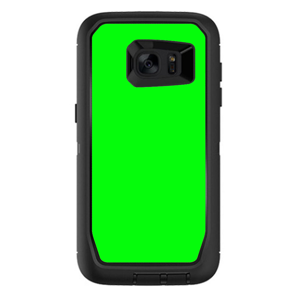  Bright Green Otterbox Defender Samsung Galaxy S7 Edge Skin