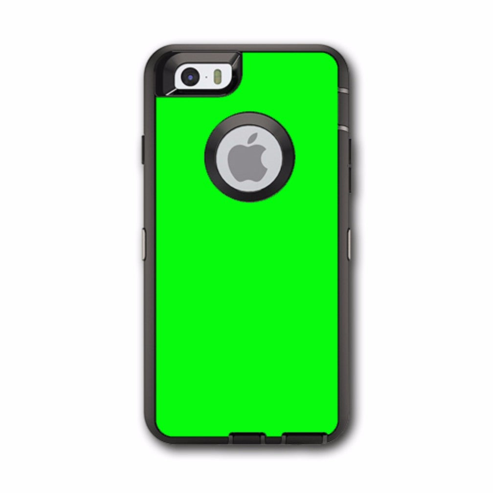  Bright Green Otterbox Defender iPhone 6 Skin