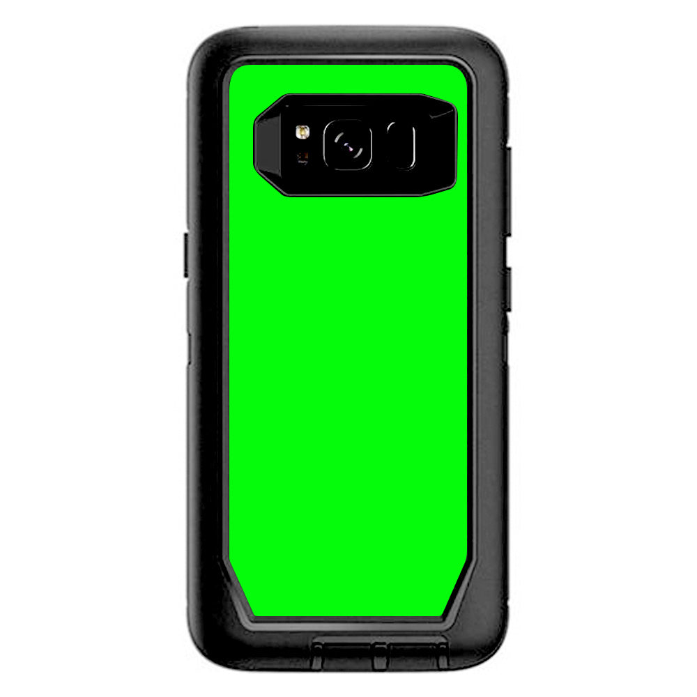  Bright Green  Otterbox Defender Samsung Galaxy S8 Skin