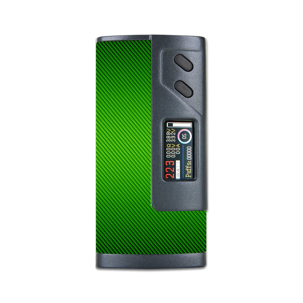  Lime Green Carbon Fiber Graphite Sigelei 213W Plus Skin