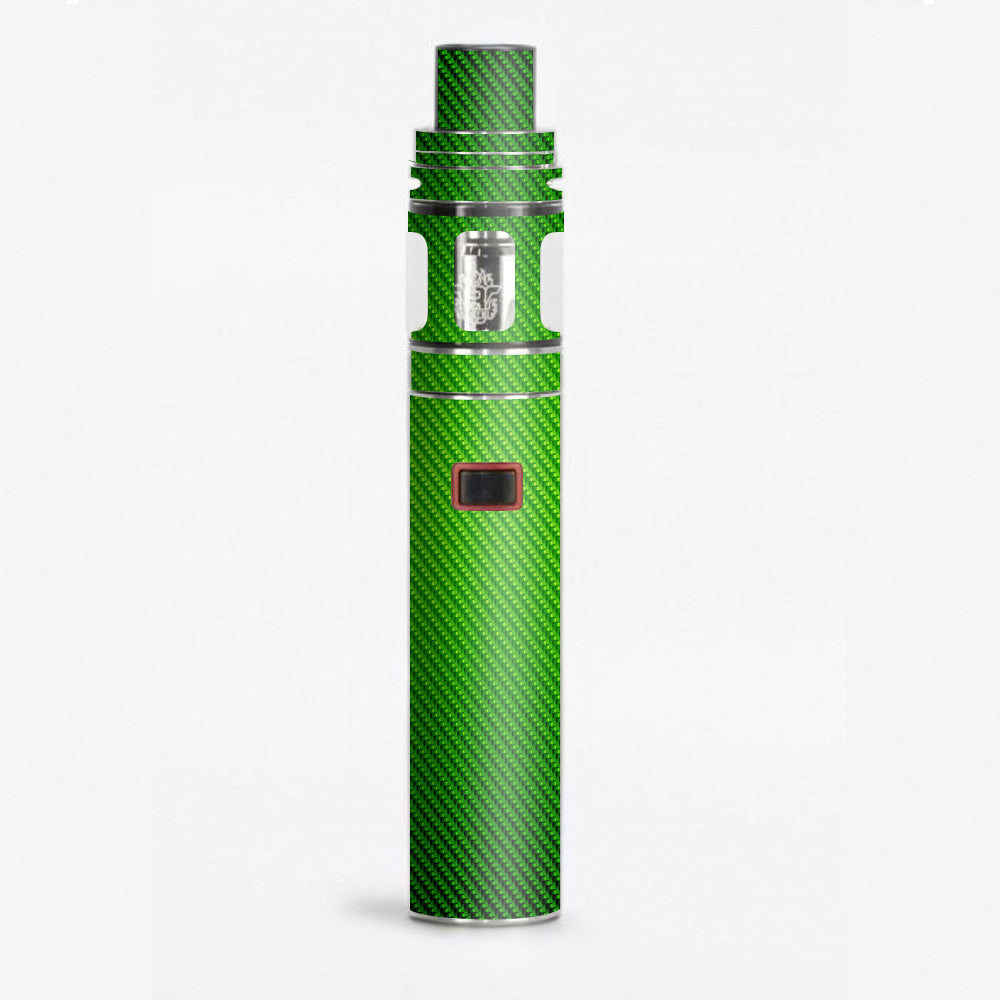  Lime Green Carbon Fiber Graphite Smok Stick X8 Skin