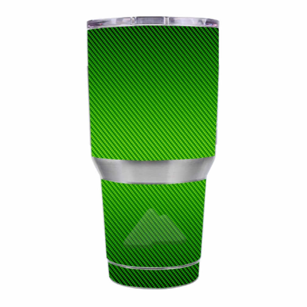  Lime Green Carbon Fiber Graphite Ozark Trail 30oz Tumbler Skin