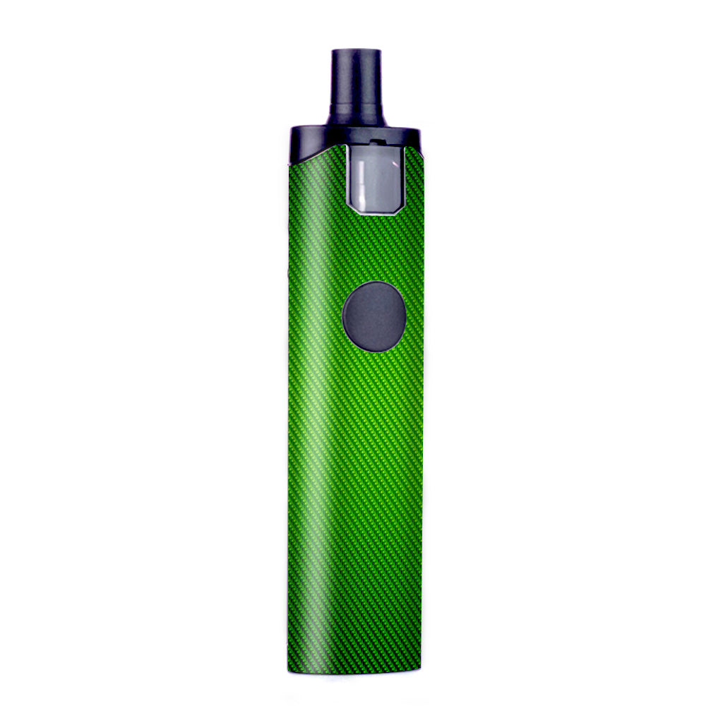  Lime Green Carbon Fiber Graphite Wismec Motiv Pod Skin