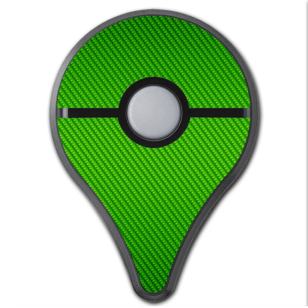 Lime Green Carbon Fiber Graphite Pokemon Go Plus Skin