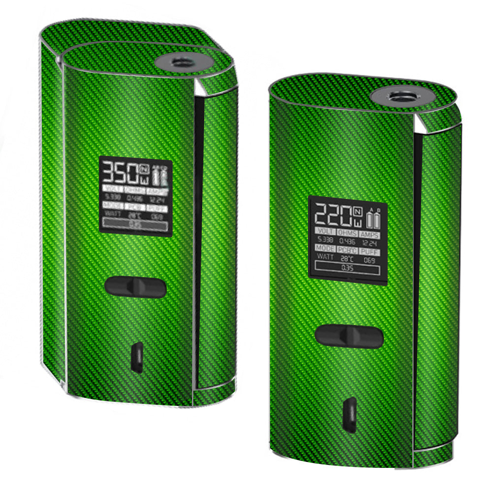  Lime Green Carbon Fiber Graphite Smok GX2/4 350w Skin