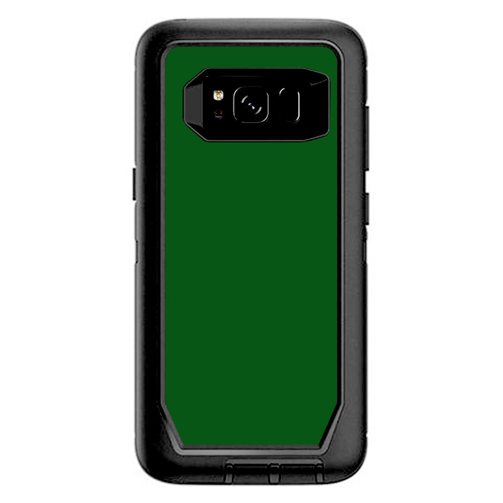  Solid Green,Hunter Green Otterbox Defender Samsung Galaxy S8 Skin