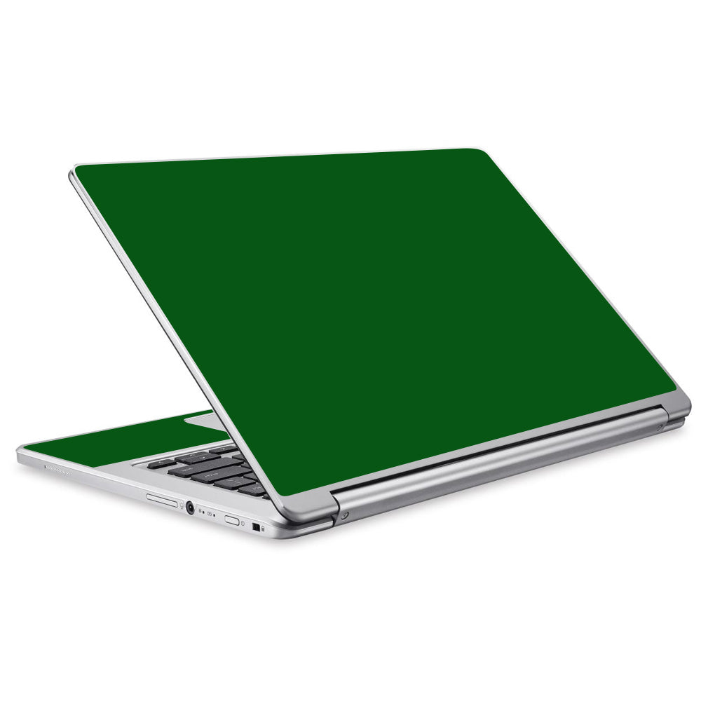  Solid Green,Hunter Green Acer Chromebook R13 Skin