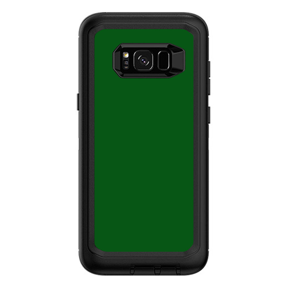  Solid Green,Hunter Green Otterbox Defender Samsung Galaxy S8 Plus Skin
