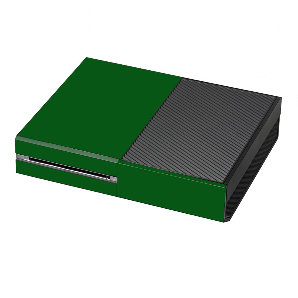  Solid Green,Hunter Green Microsoft Xbox One Skin