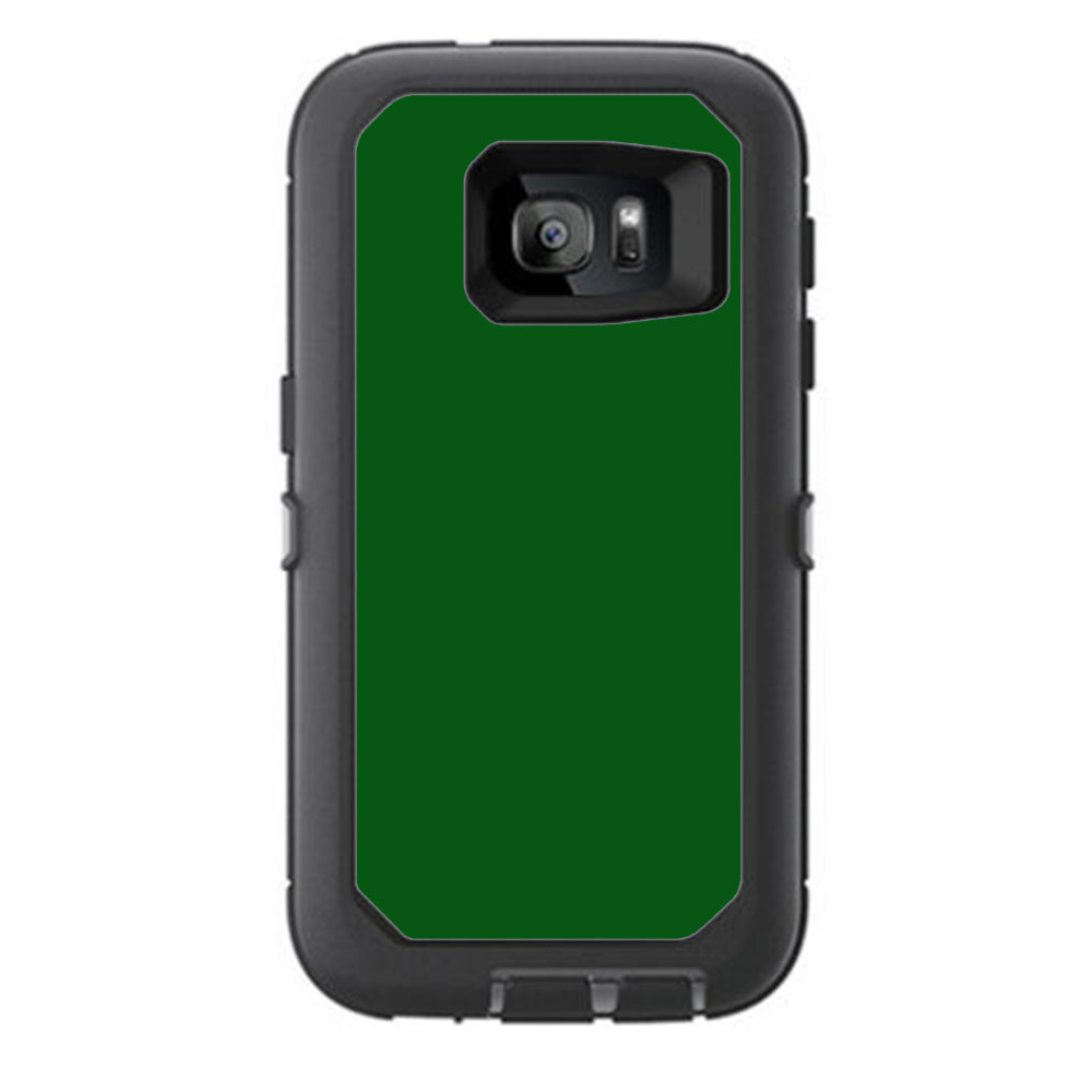  Solid Green,Hunter Green Otterbox Defender Samsung Galaxy S7 Skin