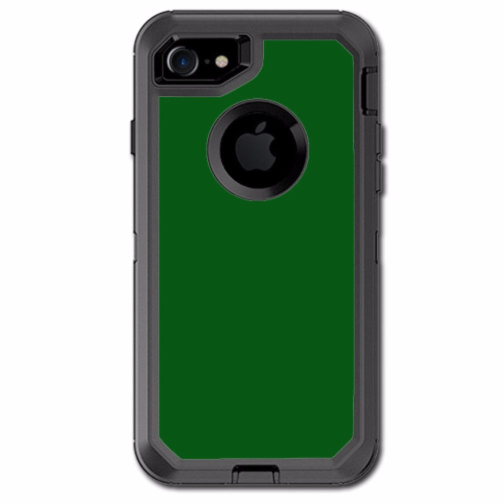  Solid Green,Hunter Green Otterbox Defender iPhone 7 or iPhone 8 Skin