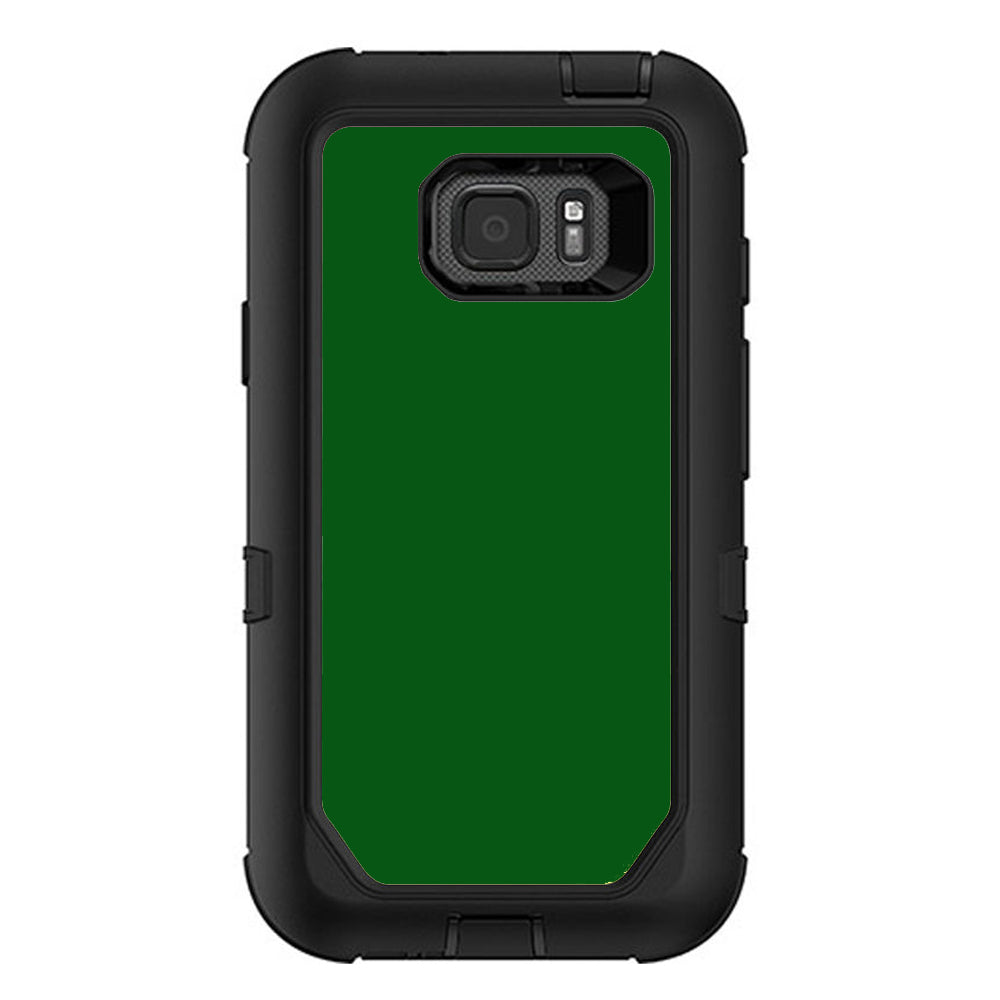  Solid Green,Hunter Green Otterbox Defender Samsung Galaxy S7 Active Skin