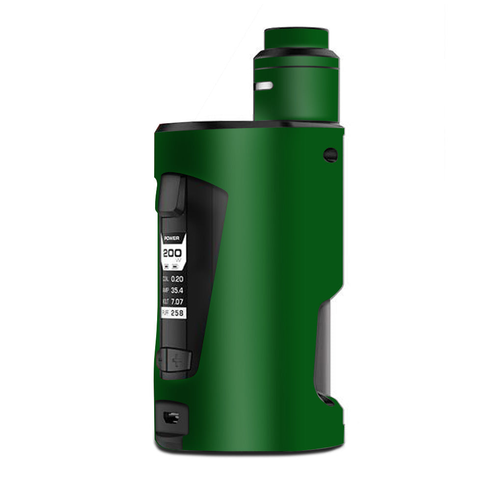 Solid Green,Hunter Green G Box Squonk Geek Vape Skin
