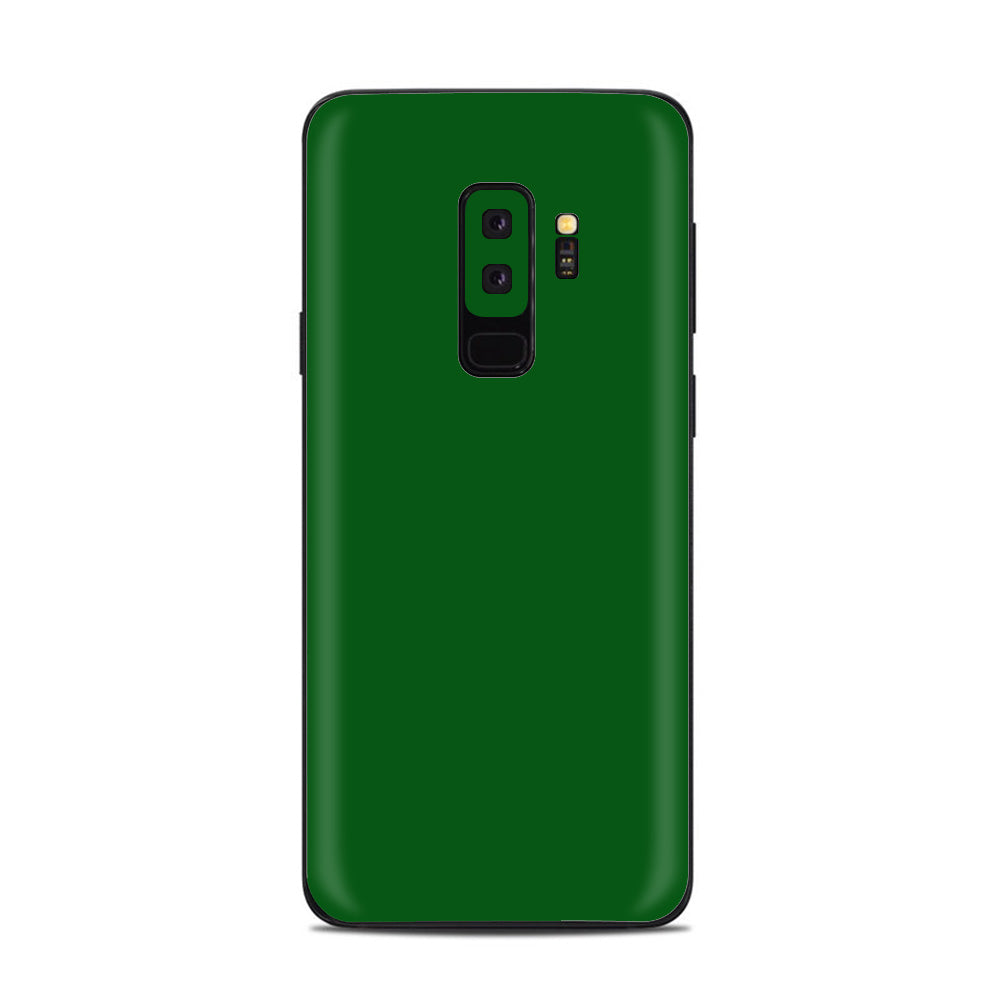  Solid Green,Hunter Green Samsung Galaxy S9 Plus Skin