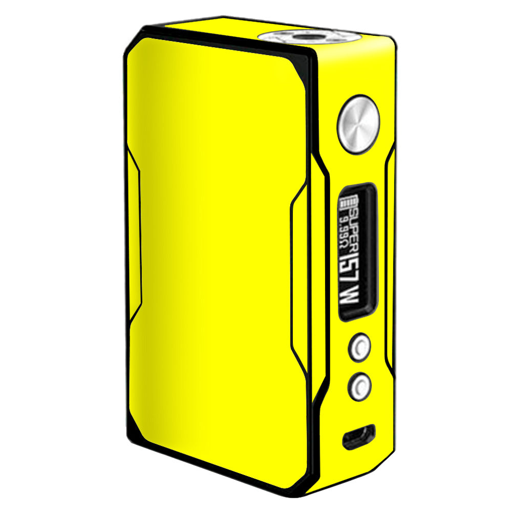  Bright Yellow Voopoo Drag 157w Skin