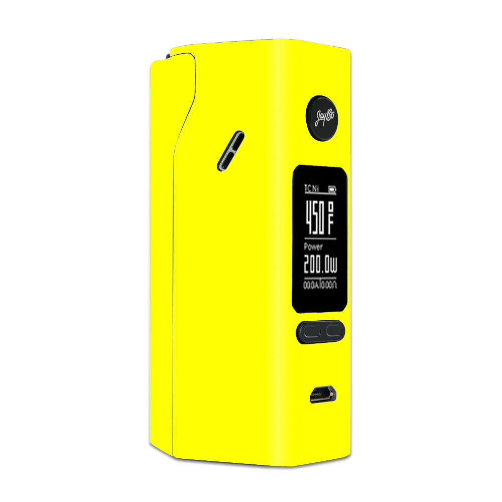  Bright Yellow Wismec Reuleaux RX 2/3 combo kit Skin