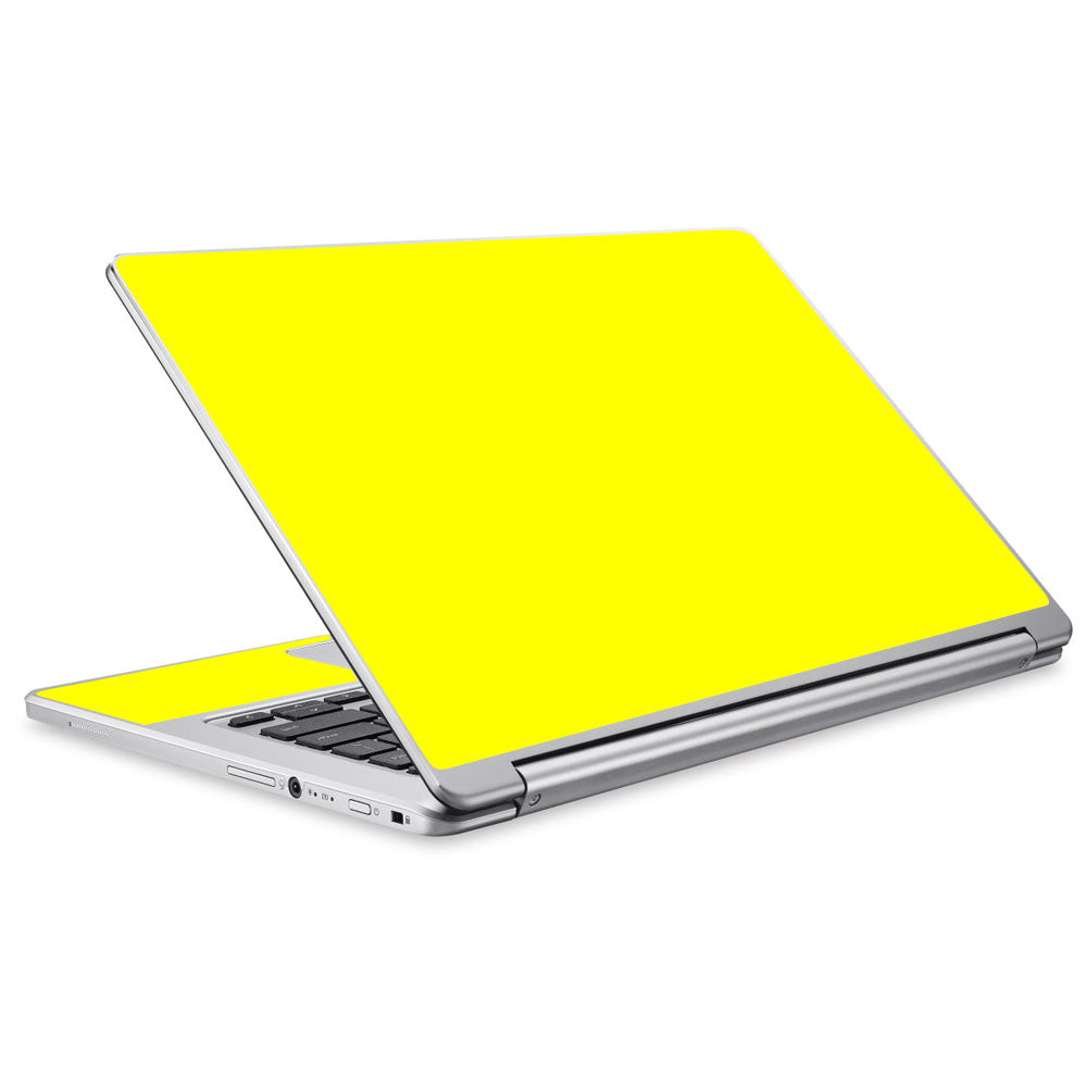  Bright Yellow Acer Chromebook R13 Skin