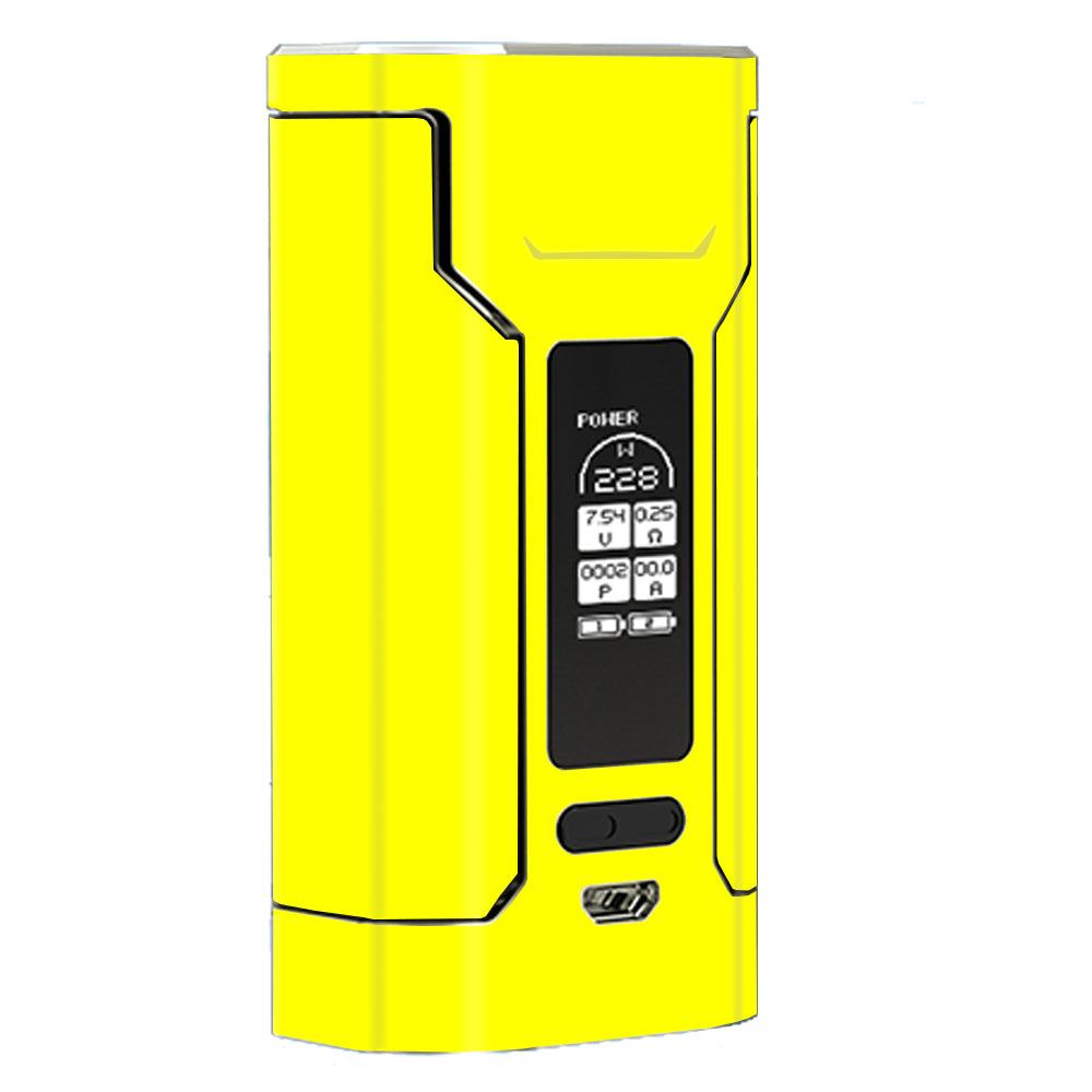  Bright Yellow Wismec Predator 228 Skin