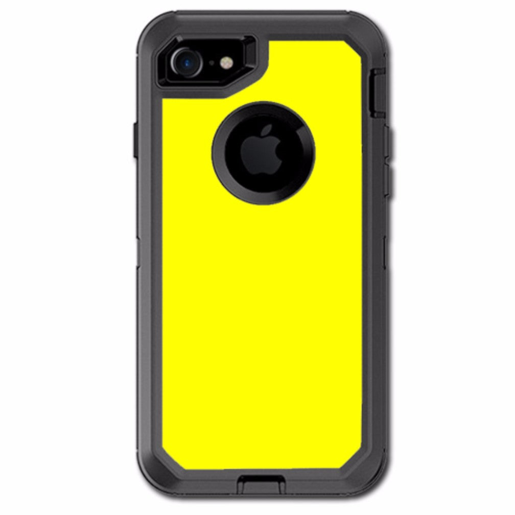  Bright Yellow Otterbox Defender iPhone 7 or iPhone 8 Skin