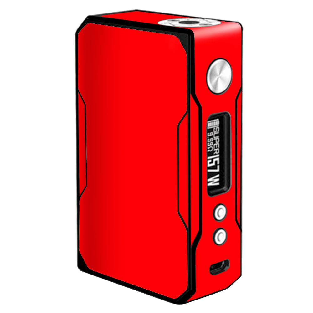  Bright Red Voopoo Drag 157w Skin
