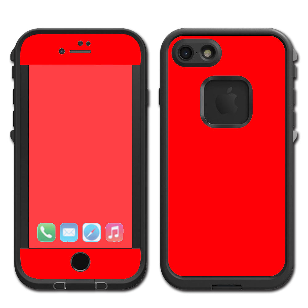  Bright Red Lifeproof Fre iPhone 7 or iPhone 8 Skin