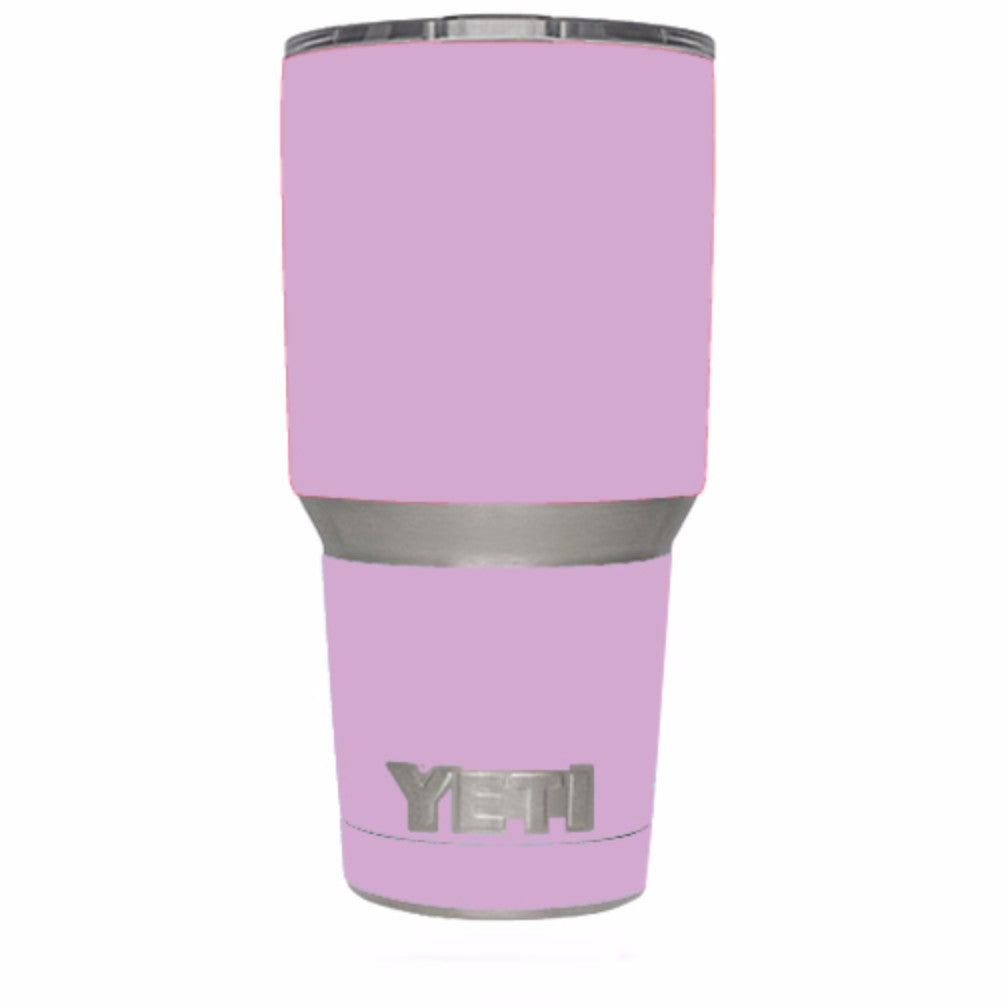  Solid Purple Yeti 30oz Rambler Tumbler Skin