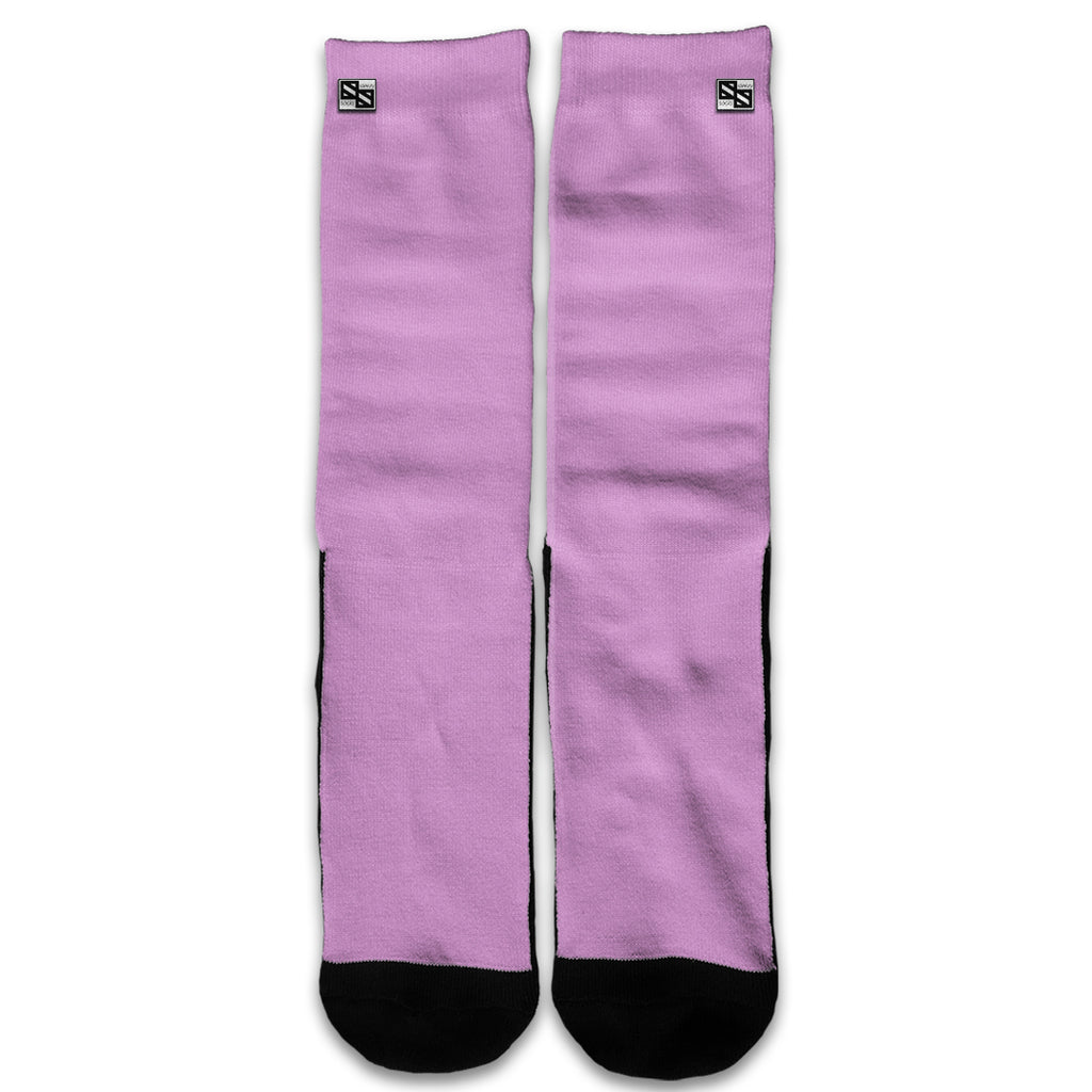  Solid Purple Universal Socks